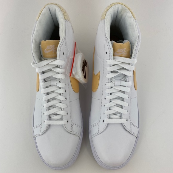 Nike SB Blazer Mid Premium Sneakers Core Gold - Picture 5 of 12